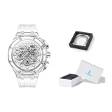 Белый, резиновая лента, натуральный белый [Простая любовь, коробка]