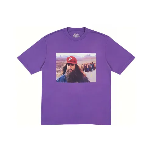 Дворцовый фиолетовый унисекс футболки