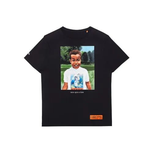 HERON PRESTON Мужские черные рубашки T