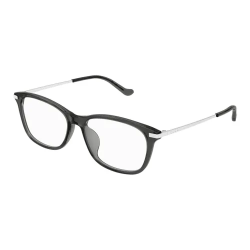 GUCCI Ацетат Квадратные Оправы для Очков Мужские Черные