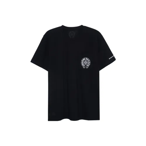 Chrome Hearts Черные Унисекс Футболки