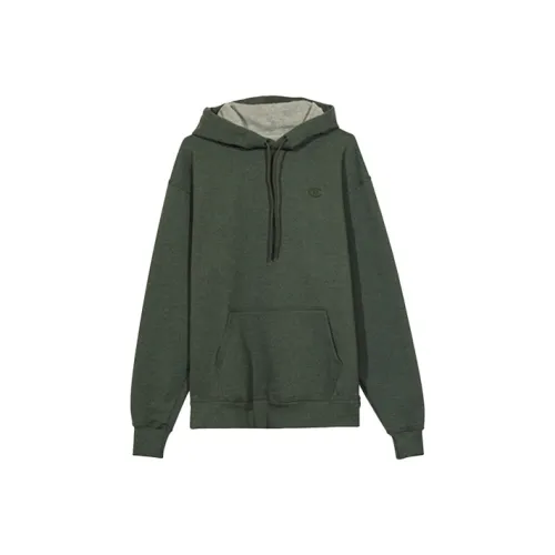 Champion Серо-зеленый Унисекс Свитшоты