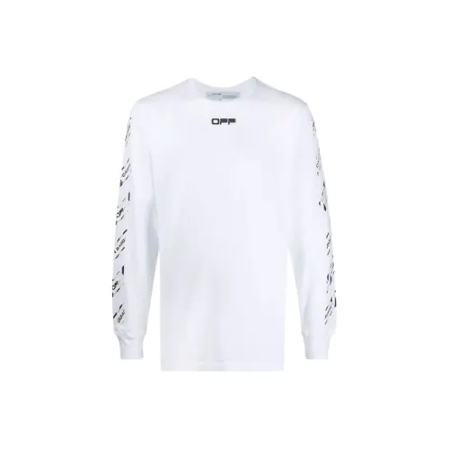 Off Белый FW21 Белый Мужская T-рубашка