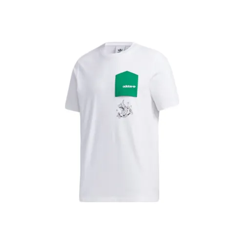 Adidas x Disney Co Брендированная Рубашка Мужская Белая