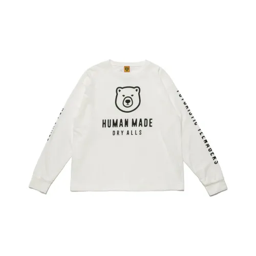 HUMAN MADE Белая унисекс футболка
