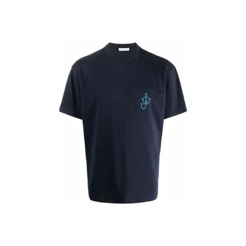 JW Anderson Мужские Синие T-рубашки