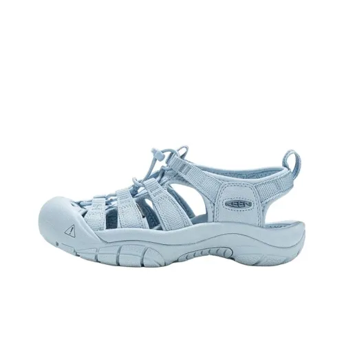 KEEN Newport H2 Дышащая и Износостойкая Обувь для треккинга Женская Небесно-голубая