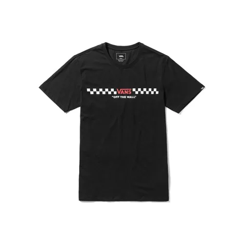 VANS AP Drop V Checker T-Shirt Мужская Черная