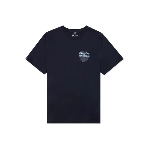 New Balance x Rich Paul T-Shirt Мужской Темно-синий
