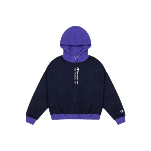 Champion Темно-синий Унисекс Свитшоты