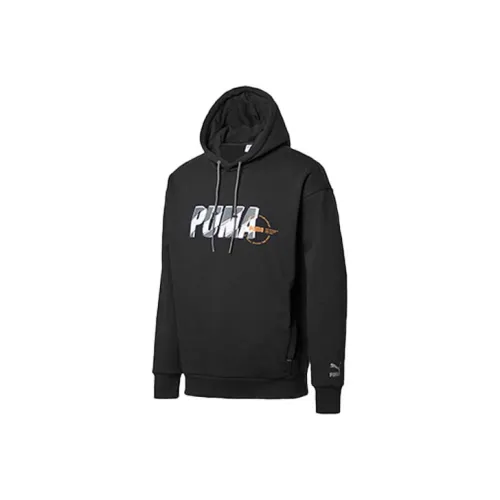 PUMA x FIRST MILE Camo Черный Мужской Свитшот