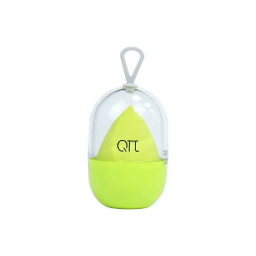 Q WU Горчичный зеленый Макияж Губка Настройка с Easy Application 1 шт