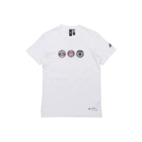 Adidas Белая Мужская Футболка