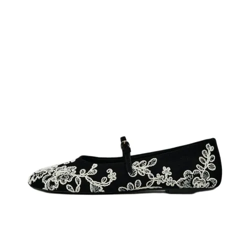 ZARA Туфли Мэри Джейн Черные Женские