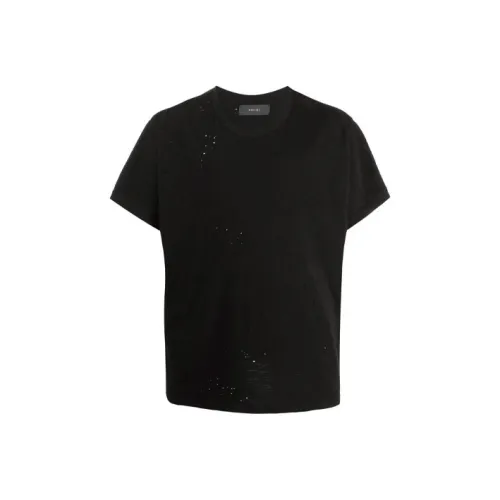 AMIRI Мужские черные футболки