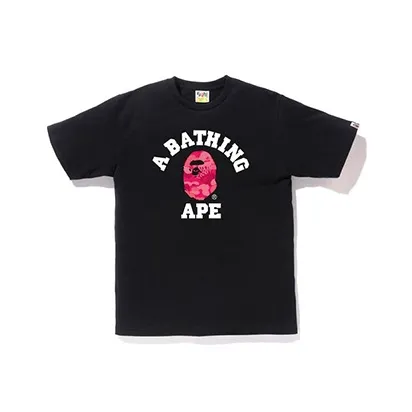 A BATHING APE Голова Series T Рубашка Унисекс