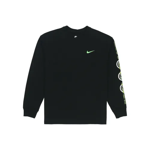 Nike Мужские черные футболки