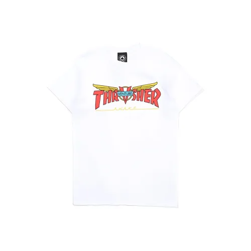 Thrasher T-Shirt US Version Unisex White