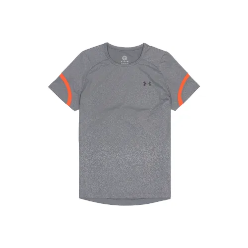 Under Armour RUSH T-Shirt Мужская Темно-Серый Wolf