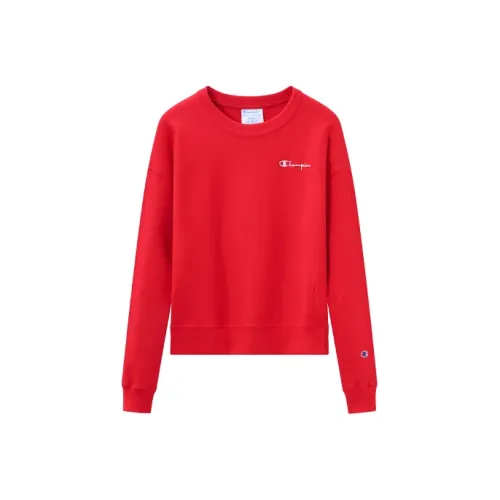 Champion Свитшот Американская версия Унисекс Красный
