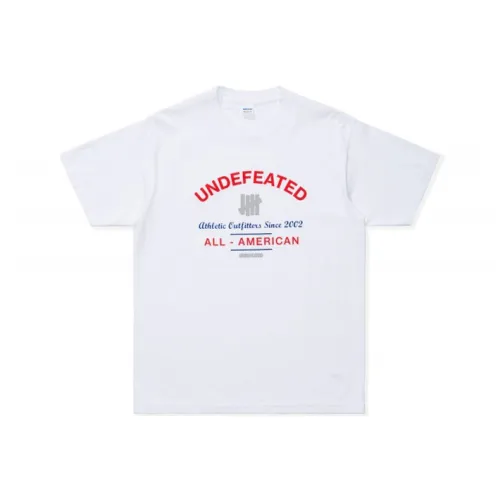 UNDEFEATED Прямой крой T-рубашка Мужская Белая