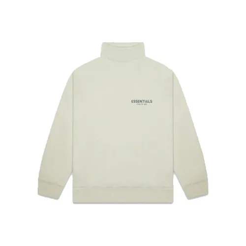Fear Of God Essentials FW20 Свитшот Унисекс Серый Зеленый