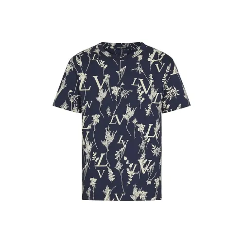 LOUIS VUITTON Рубашка Мужская Темно-синяя