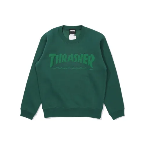 Толстовка Thrasher Japan Version Унисекс Зеленая