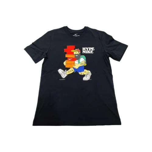 Nike Мужские черные футболки