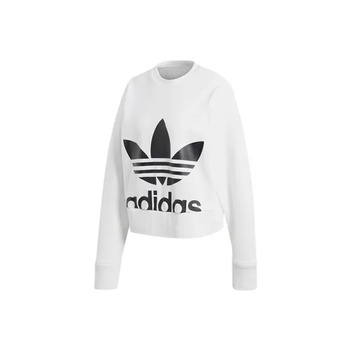 adidas originals Белый Женские Свитшоты