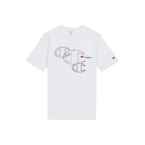 Champion T-Shirt US Version Unisex White