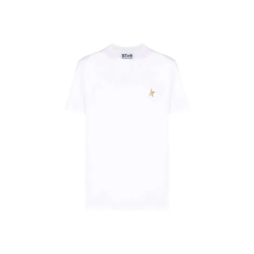 Golden Goose Белая Мужская T-рубашка