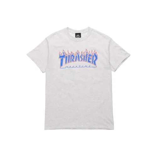 Thrasher T-Shirt US Version Unisex Gray Thrasher T-Shirt US Version Унисекс Серый