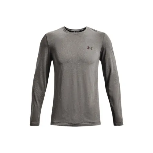 Under Armour RUSH T-Shirt Мужская Темно-Серый Wolf