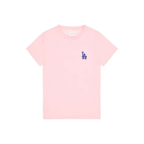 MLB x Disney Los Angeles Dodgers LA DODGERS T-Shirt Унисекс Розовый