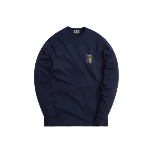 KITH Collaboration Темно-синие Мужские T-рубашки