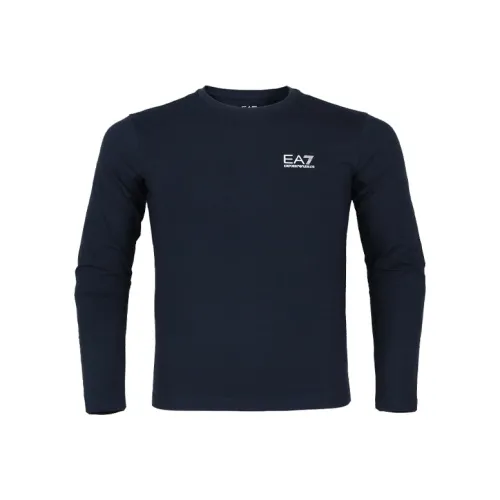 EMPORIO ARMANI EA7 T Рубашка Мужская Синяя