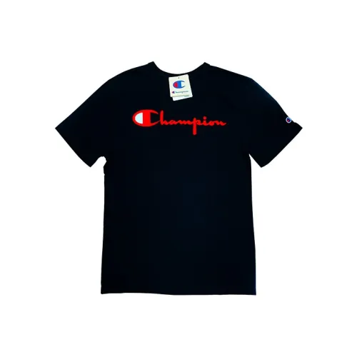 Champion T-Shirt US Version Unisex Black Чемпион T-Shirt США Унисекс Черный