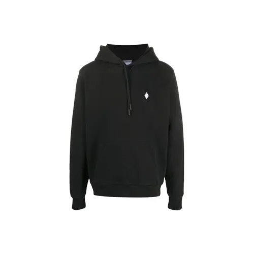 MARCELO BURLON Черные Мужские Свитшоты