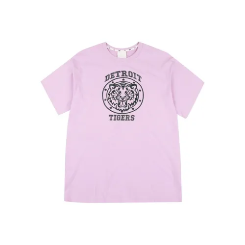 MLB синий-фиолетовый унисекс футболка