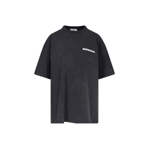 BALENCIAGA Черная Унисекс Футболка