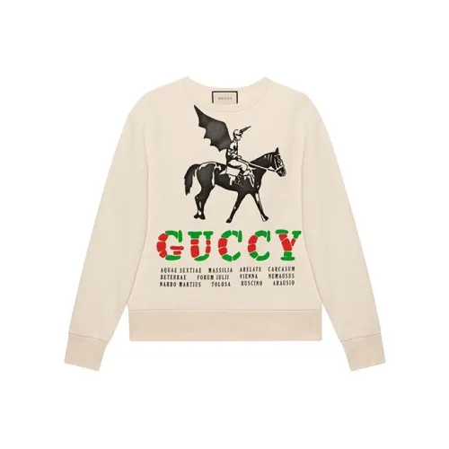 GUCCI Экрю Мужские Свитшоты