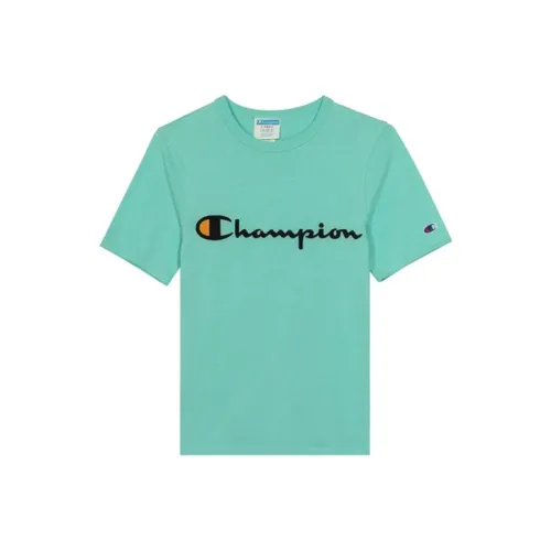 Champion Straight Fit T-Shirt US Version Unisex Mint Green Чемпион Прямой крой T-Рубашка Версия для США Унисекс Мятно-зеленый