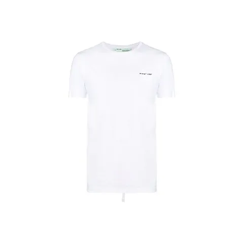 Off Белый SS19 Мужские T-рубашки