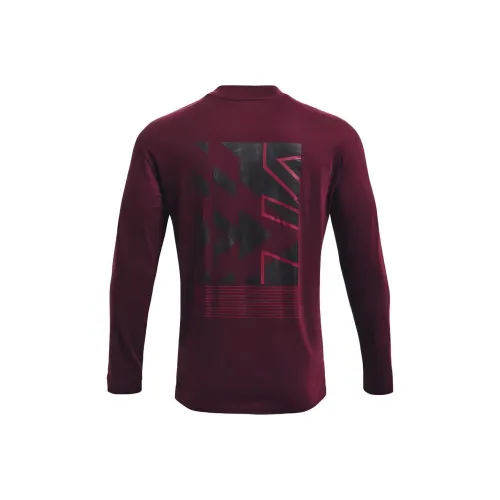 Under Armour Anywhere Темно-Каштановая Мужская Футболка