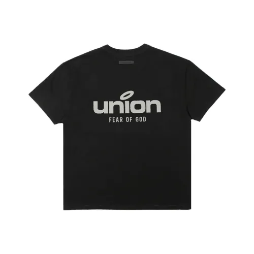 Fear Of God Essentials X Union LA FW21 T-Shirt Unisex Black