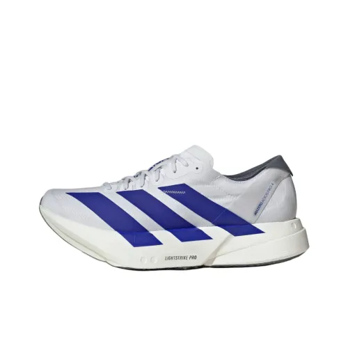 Adidas Adizero Adios Pro 4 Устойчивый к истиранию Низкий Топ Повседневные Беговые кроссовки Мужские Серые