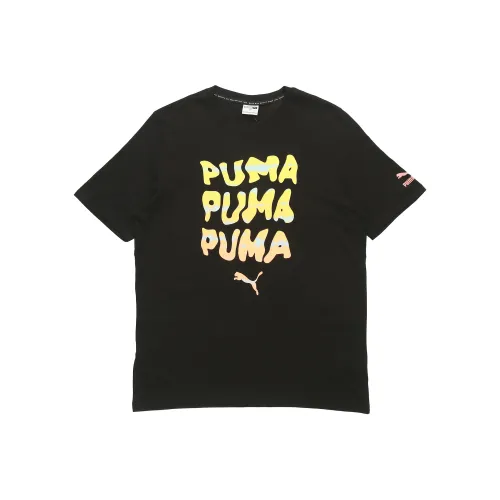 PUMA Мужская черная футболка