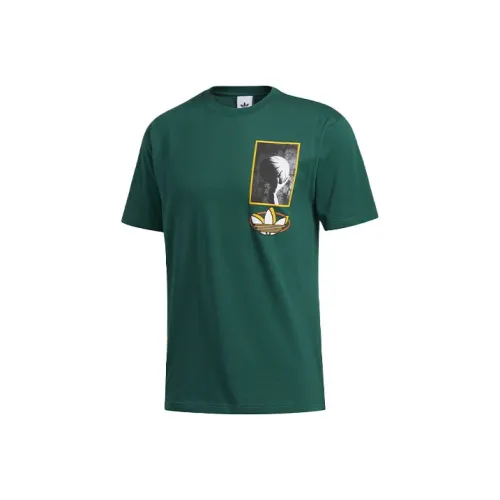 Adidas Originals Multi Hit Зеленый Мужской T-Рубашка