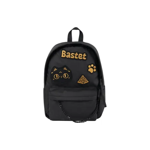 Британский музей ПУ (полиуретан) рюкзак сумка рюкзак Египетское культурное творчество средний унисекс черный